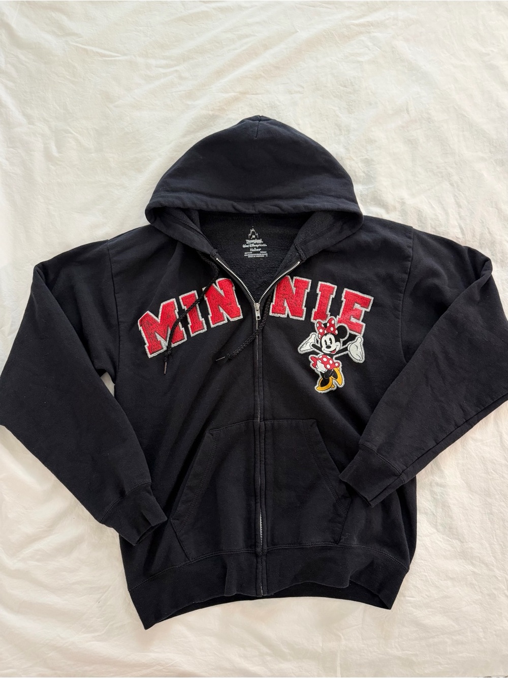 Vintage Disneyland Minnie Mouse Zip-Up